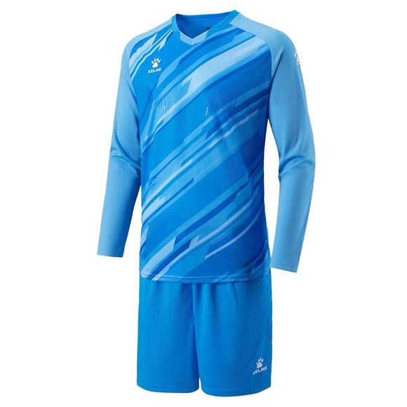 KELME Mens Blue Sz Medium Padded Goalkeeper Soccer Jersey & Shorts Set NEW NWT - Picture 4 of 6